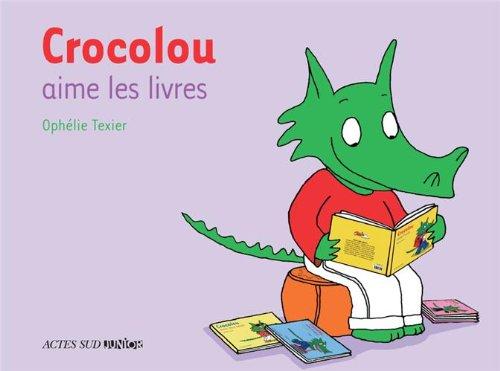 Crocolou aime les livres