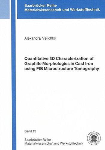 Quantitative 3D Characterization of Graphite Morphologies in Cast Iron using FIB Microstructure Tomography (Saarbrücker Reihe Materialwissenschaft und Werkstofftechnik)