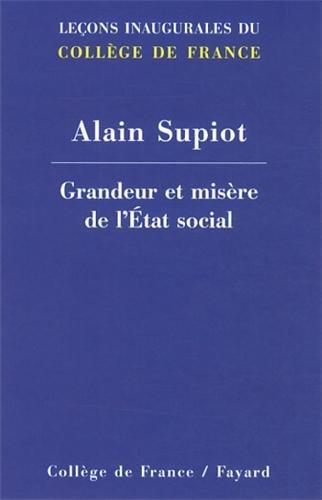 Grandeur et misère de l'Etat social