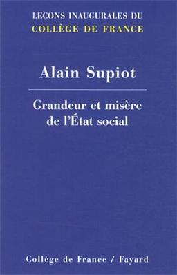 Grandeur et misère de l'Etat social