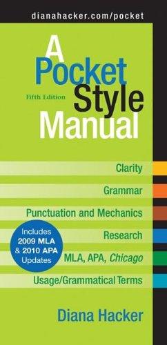 A Pocket Style Manual