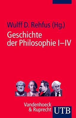 Geschichte der Philosophie I - IV: Paket