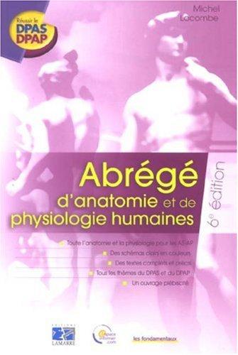 Abrégé d'anatomie et de physiologie humaines