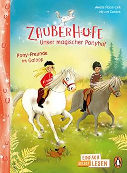 Penguin JUNIOR – Einfach selbst lesen: Zauberhufe – Unser magischer Ponyhof - Pony-Freunde im Galopp: Einfach selbst lesen ab 7 Jahren (Die Zauberhufe-Reihe, Band 2)