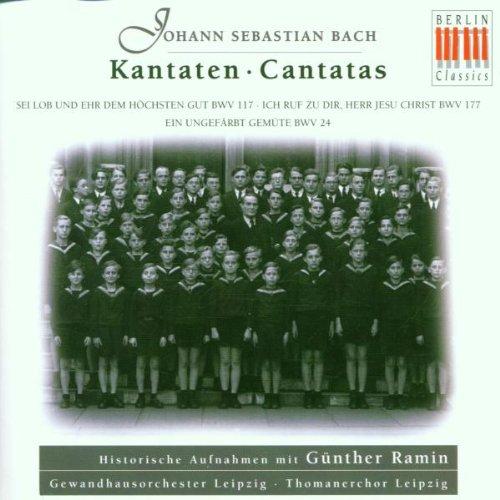 Günther Ramin, Bach Cantatas Part 6 (Kantaten Bwv 117, 177, 24)