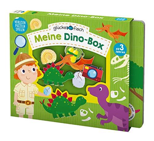 Glücksfisch: Meine Dino-Box: Vorlesen - Puzzlen - Spielen