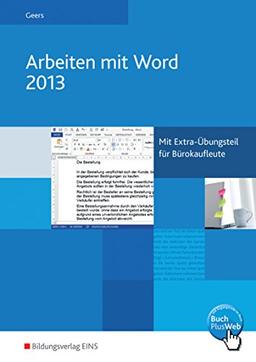 Arbeiten mit Word 2013: Schülerband