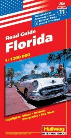 Hallwag USA Road Guide, No.11, Florida: Area and City Maps. National Parks. Highlights: Miami, Orlando, Everglades, Key West. Straßenkarte, ... Index. (Rand McNally) (USA Road Guides)