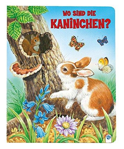 Pappenbuch "Wo sind die Kaninchen?": Mit Fenstern auf jeder Seite