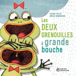 Les deux grenouilles à grande bouche