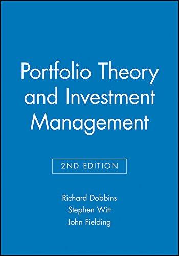 Portfolio Theory Investment