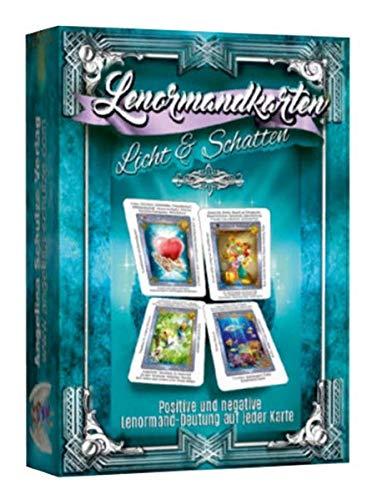 Lenormandkarten Licht und Schatten - Positive und negative Lenormand-Deutung auf jeder Karte