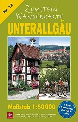 Zumstein Wanderkarte Unterallgäu