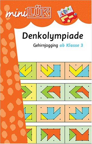 Mini LÜK, Übungshefte, Denkolympiade. Gehirnjogging ab Klasse 3