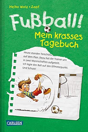 Fußball! Mein krasses Tagebuch: EM 2021 - Lustiger Fußball-Roman in großer Schrift mit vielen Bildern (1)