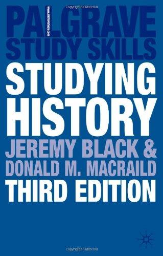 Studying History (Palgrave Study Guides)