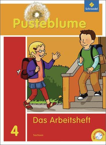 Pusteblume. Das Sprachbuch - Ausgabe 2011 für Sachsen: Arbeitsheft 4 mit Lernsoftware