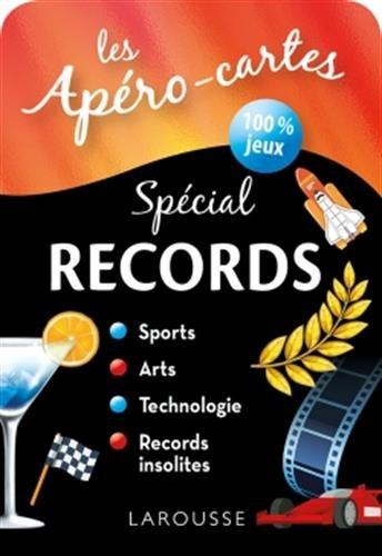 Les apéro-cartes spécial records