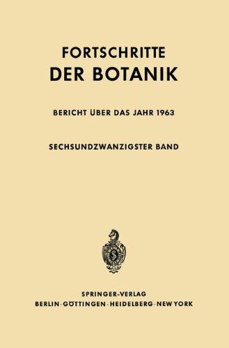 Bericht über das Jahr 1963 (Progress in Botany, Band 26)