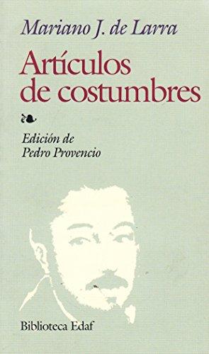 Artículos de costumbres (Biblioteca Edaf)