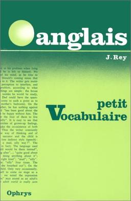 Petit vocabulaire anglais : classe de 4e à 1re