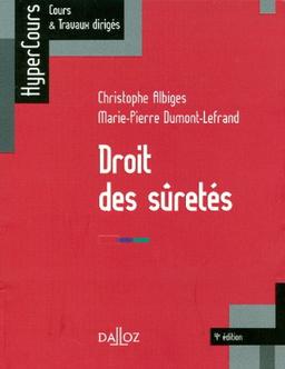 Droit des sûretés