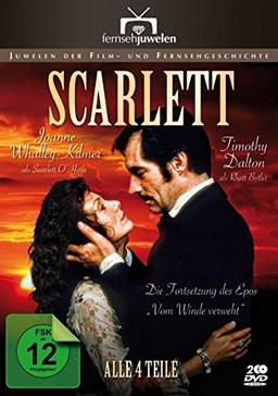 Scarlett (1-4) - Die Fortsetzung des Epos "Vom Winde verweht" (Fernsehjuwelen) [2 DVDs]