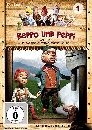 Augsburger Puppenkiste - Beppo und Peppi, Vol. 1 / 50 farbige Gutenachtgeschichten des Klassikers [2 DVDs]