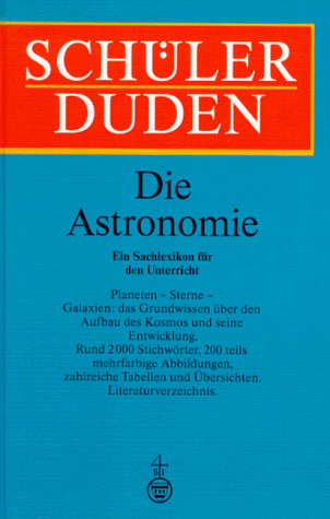 (Duden) Schülerduden, Die Astronomie