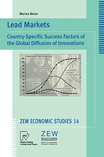 Lead Markets. Country-Specific Success Factors of the Global Diffusion of Innovations (ZEW Economic Studies Vol. 14) (ZEW Economic Studies, 14, Band 14)