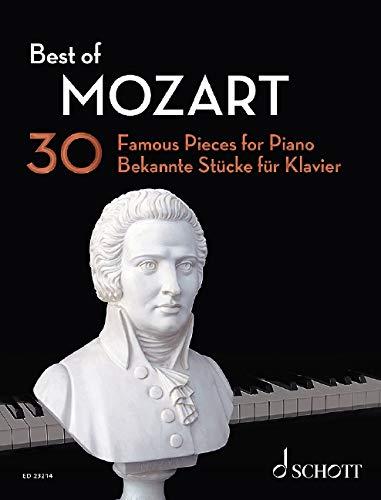 Best of Mozart: 30 bekannte Stücke für Klavier. Klavier. (Best of Classics)