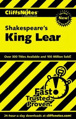 CliffsNotes on Shakespeare's King Lear (Cliffsnotes Literature Guides)