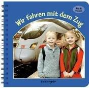 Mila und Vincent. Wir fahren mit dem Zug