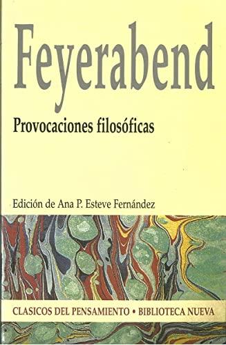 Provocaciones filosóficas (CLASICOS DEL PENSAMIENTO)