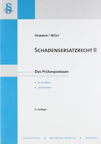 Schadensersatzrecht II (Skripten - Zivilrecht)