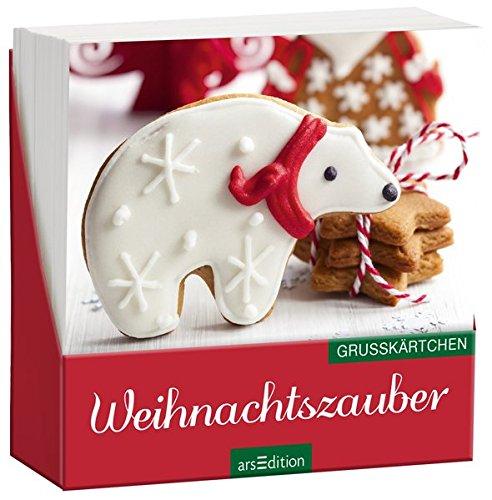 Weihnachtszauber (klassisch): Grußkärtchen