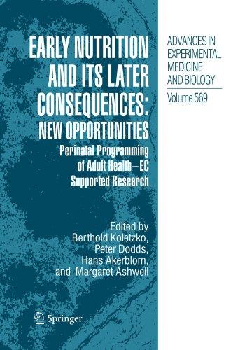 Early Nutrition and its Later Consequences: New Opportunities: Perinatal Programming of Adult Health-EC Supported Research (Advances in Experimental Medicine and Biology)