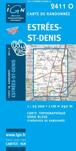 Estrees-St-Denis 1 : 25 000