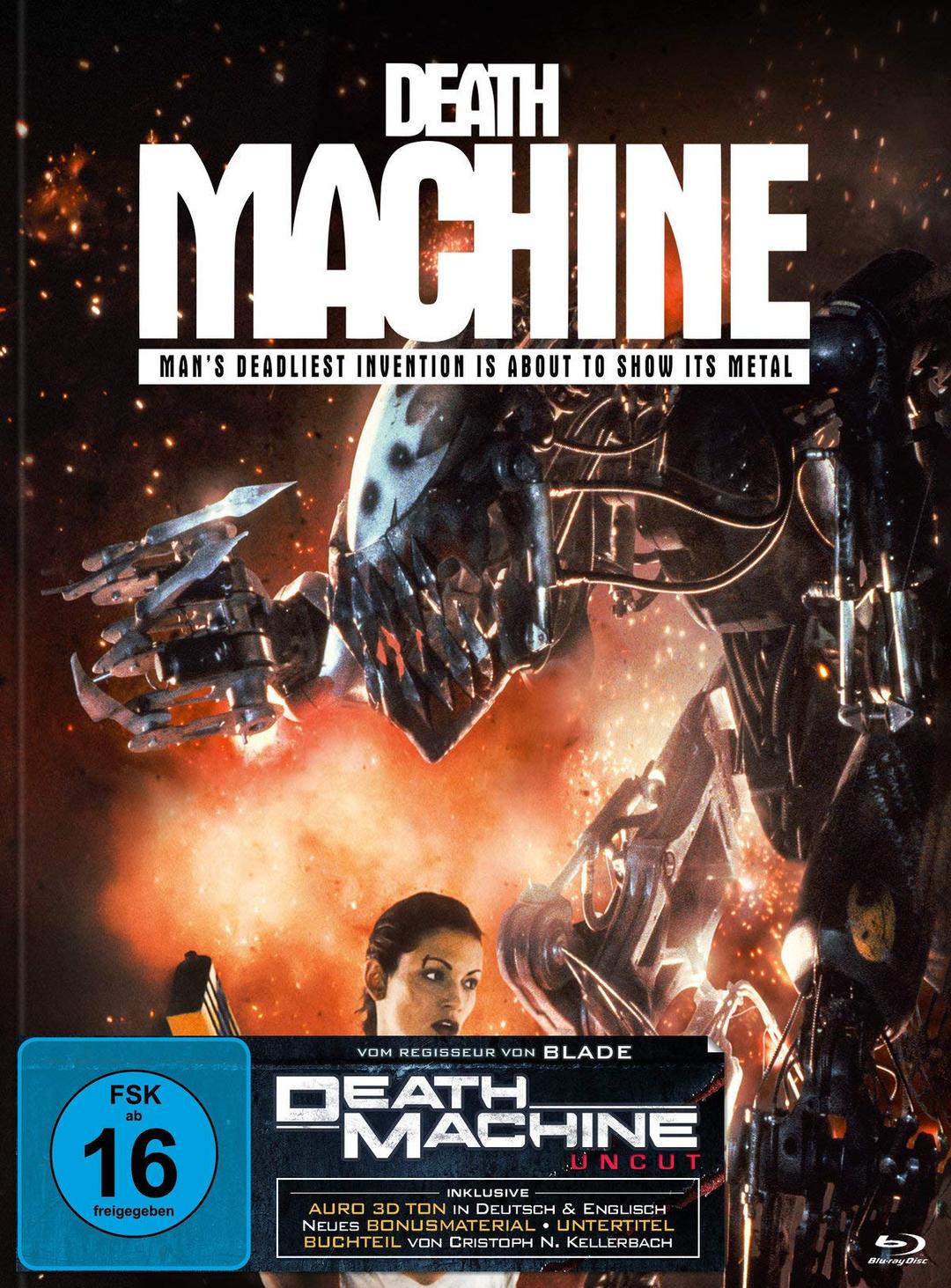 Death Machine - Mediabook - Cover C - Limited Edition - Auf 500 Stück limitiert [Blu-ray]