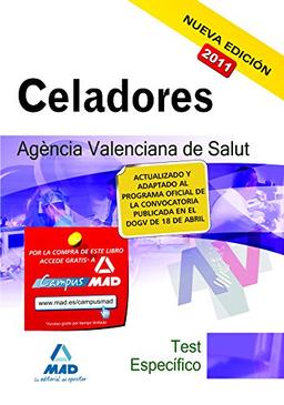 Celadores, Agencia Valenciana de Salud. Test de la parte específica