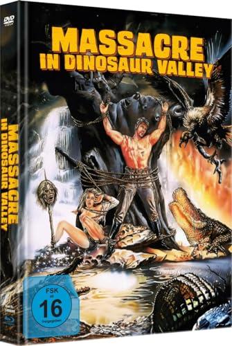 Massacre in Dinosaur Valley - Uncut Fassung (Limited Mediabook mit Blu-ray+DVD+Booklet, in HD neu abgetastet)