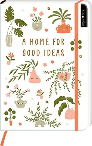 myNOTES Notizbuch A5: A home for good ideas: Notebook medium, gepunktet | Für gute Ideen: Ideal als Bullet Journal oder Tagebuch