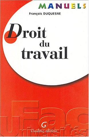 Droit du travail (Fac-Universites)