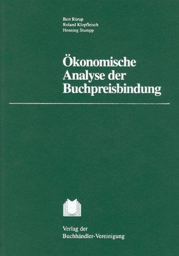 Ökonomische Analyse der Buchpreisbindung