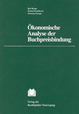 Ökonomische Analyse der Buchpreisbindung