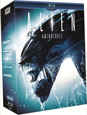 Alien anthologie : alien 1 ; alien 2 : aliens le retour ; alien 3 ; alien 4 : alien, la résurrection [Blu-ray] [FR Import]