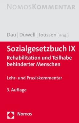 Sozialgesetzbuch IX: Rehabilitation und Teilhabe behinderter Menschen