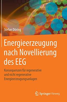 Energieerzeugung nach Novellierung des EEG: Konsequenzen für regenerative und nicht regenerative Energieerzeugungsanlagen