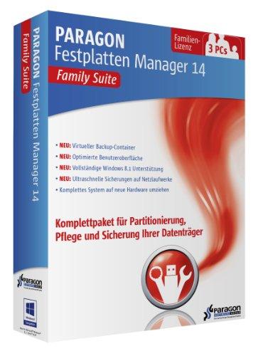 Paragon Festplatten Manager 14 Family Suite