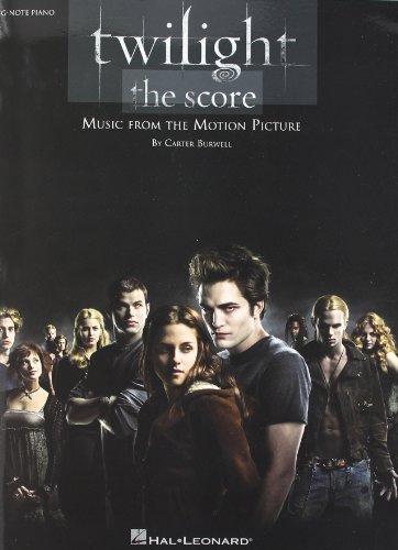 Carter Burwell Twilight The Score (Big Note Piano) Pf